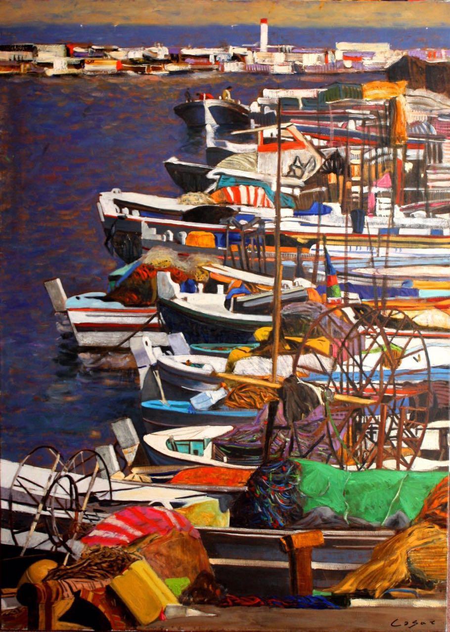 Caspian Sea paintings displayed in London [PHOTO]