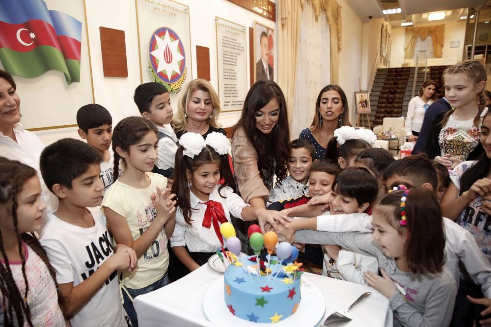 Leyla Aliyeva visits social service institution for children with disabilities [PHOTO]