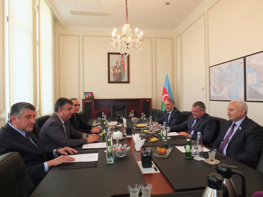 Azerbaijan`s parliamentary delegation visits the country`s Embassy to Georgia