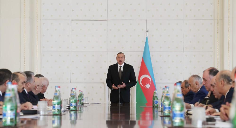 President Aliyev chairs Cabinet meeting over socio-economic development [PHOTO]