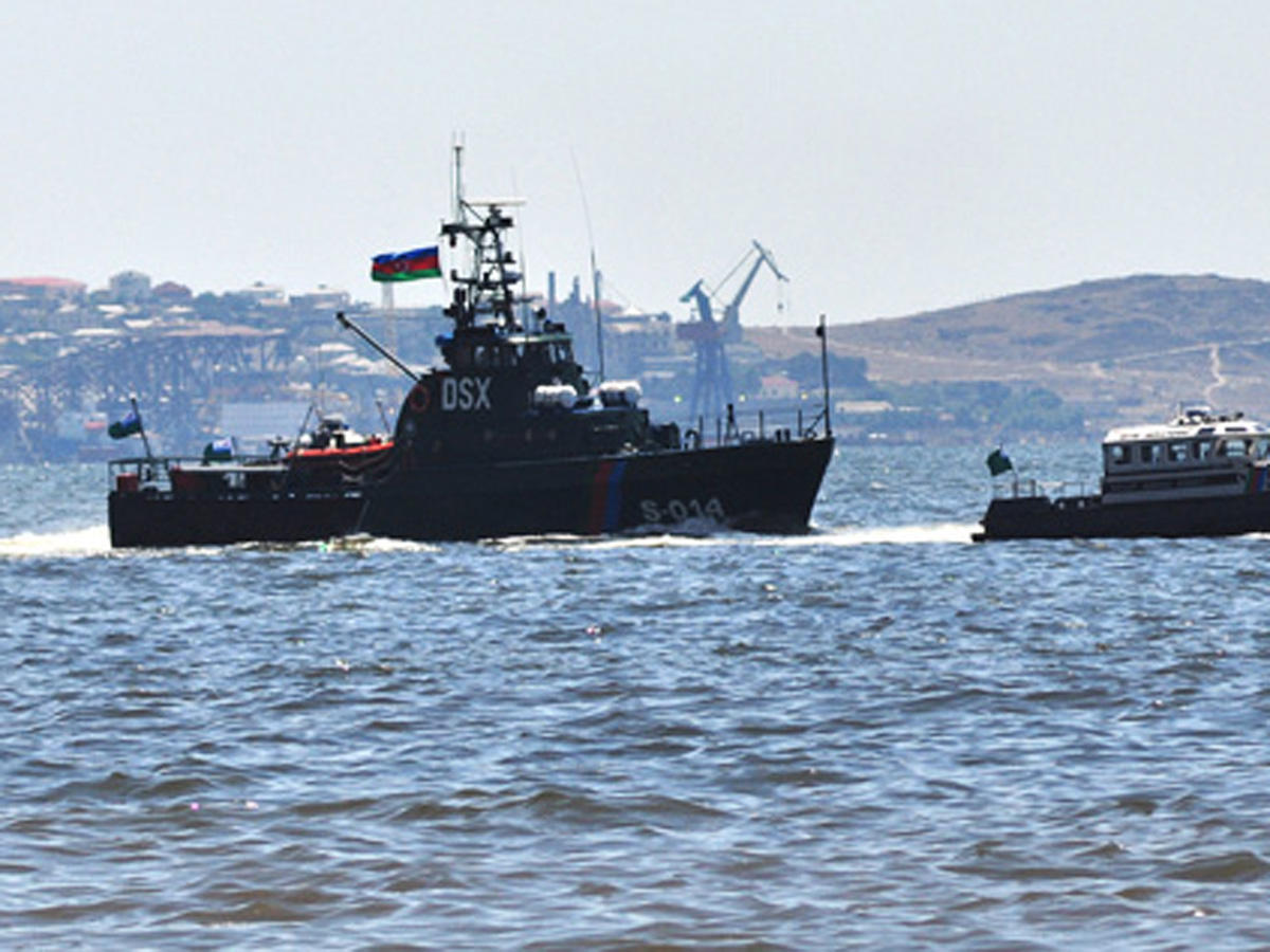 Azerbaijan State Border Service wraps up tactical exercise in Caspian Sea