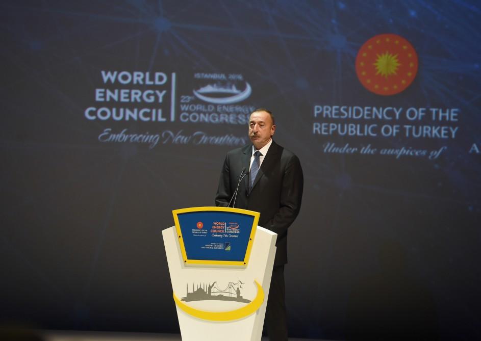 President Aliyev:World Energy Congress in Turkey remarkable event [UPDATE/PHOTO]