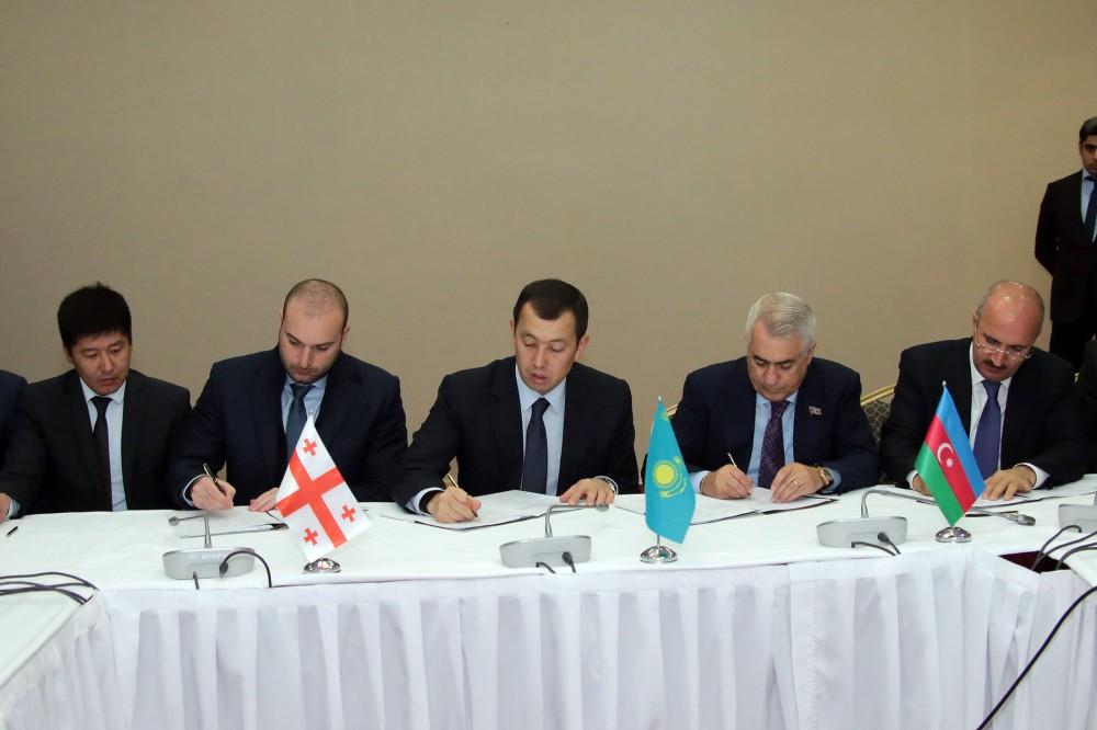 Azerbaijan, Kazakhstan, Georgia establish transport association