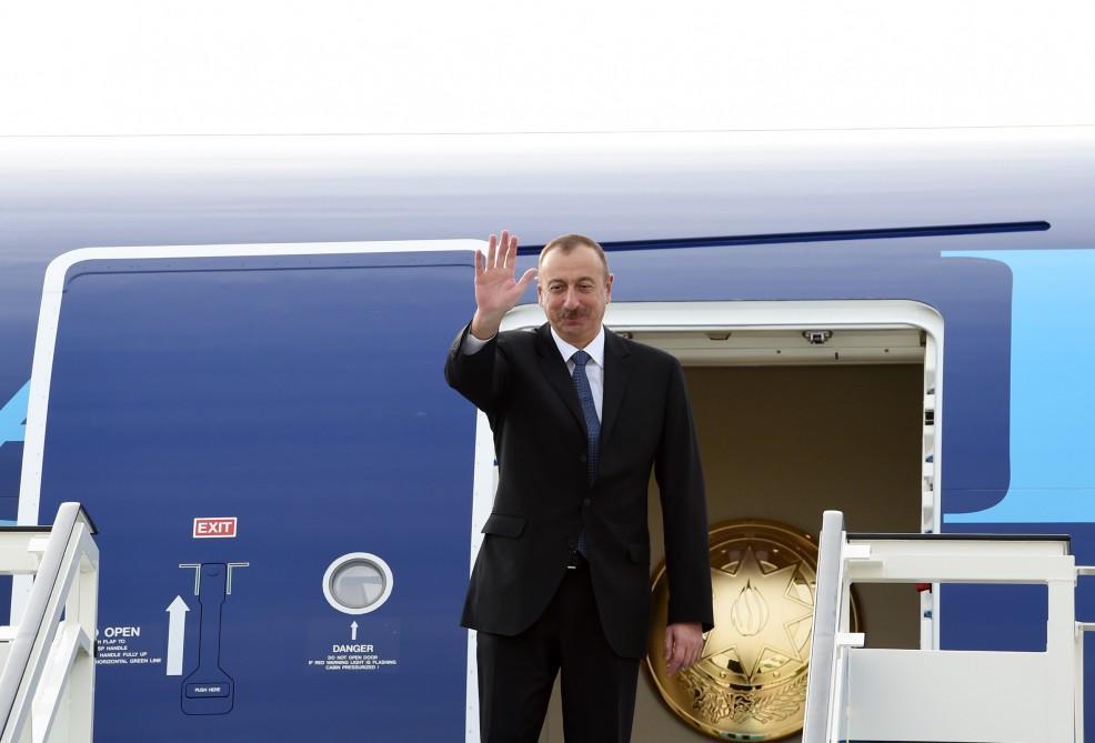 Ilham Aliyev completes working visit to Turkey [PHOTO]