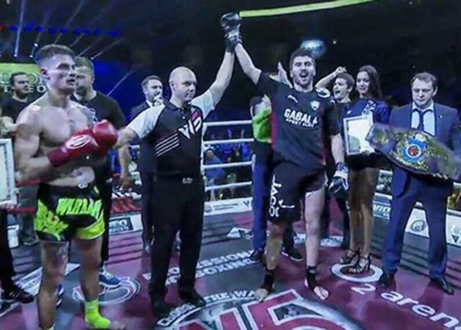 Azerbaijani MMA fighter crowned European champion
