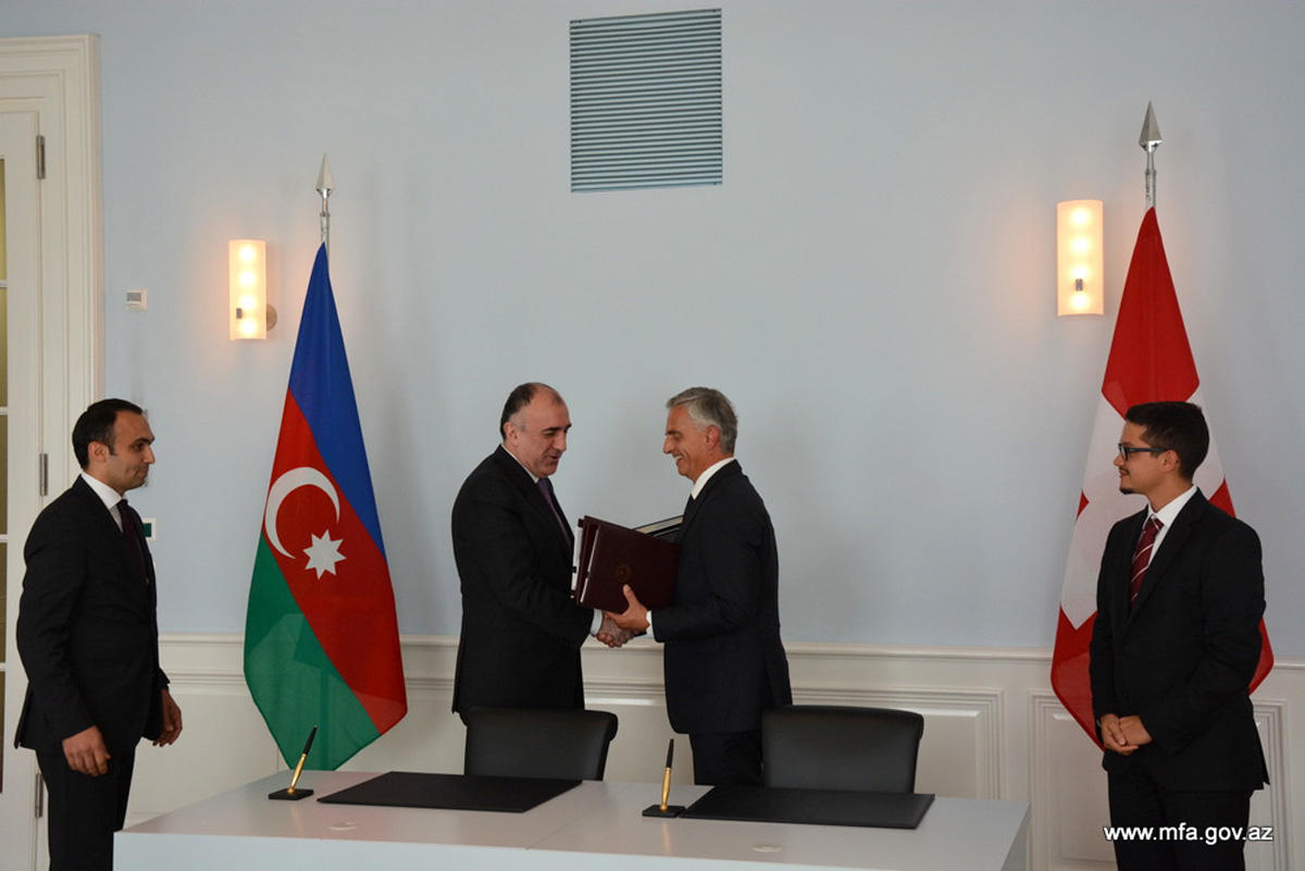 Azerbaijan, Switzerland reinforce ties with two new  deal