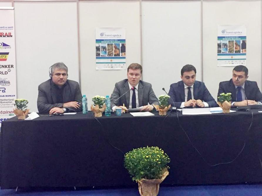 Azerbaijani delegation attends international Eurasia multimodal logistics conference in Romania [ PHOTO ]