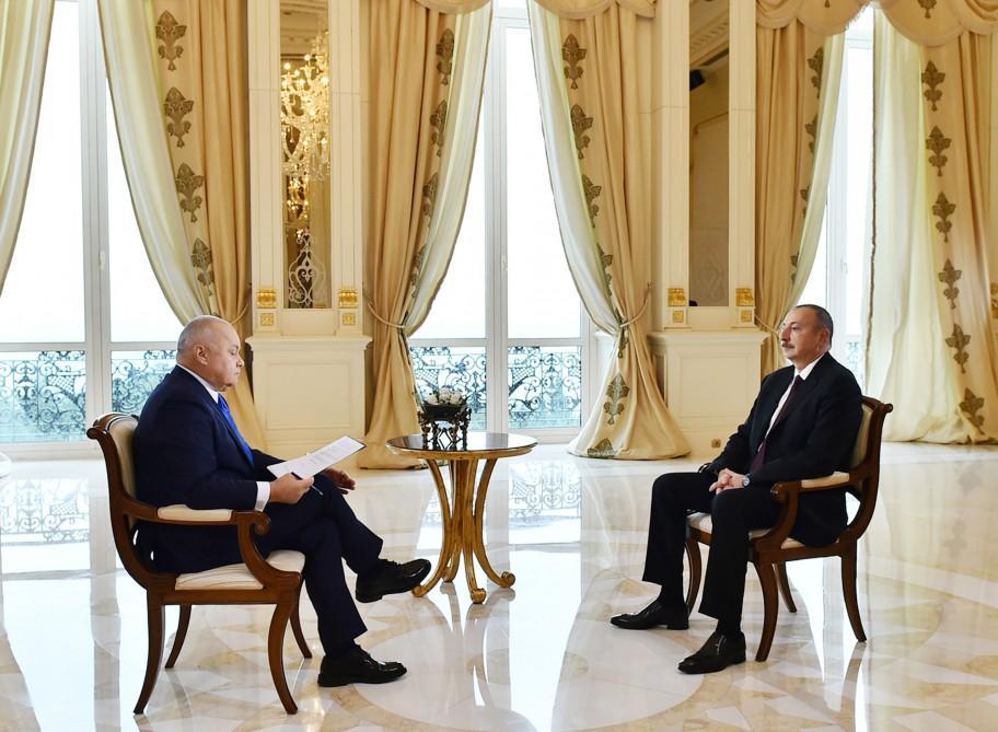 Ilham Aliyev responds to questions from Sputnik News Agency [PHOTO]