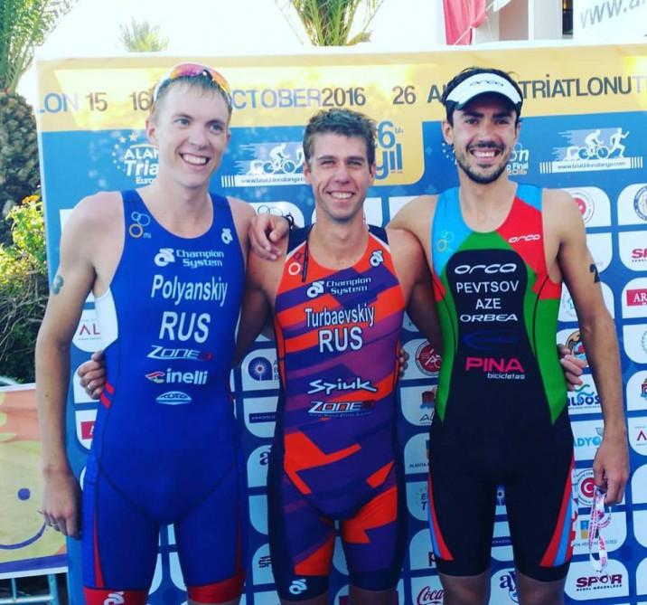 Azerbaijani triathlete wins silver at European Cup