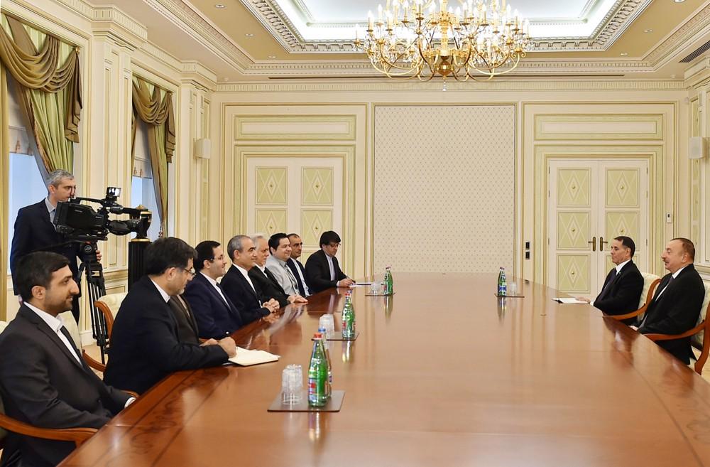 President Aliyev receives Iranian delegation [PHOTO/UPDATE]