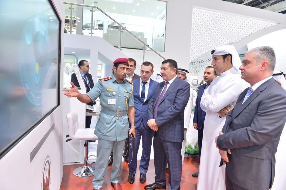 Azerbaijani delegation visits GITEX-2016 exhibition in Dubai [PHOTO]