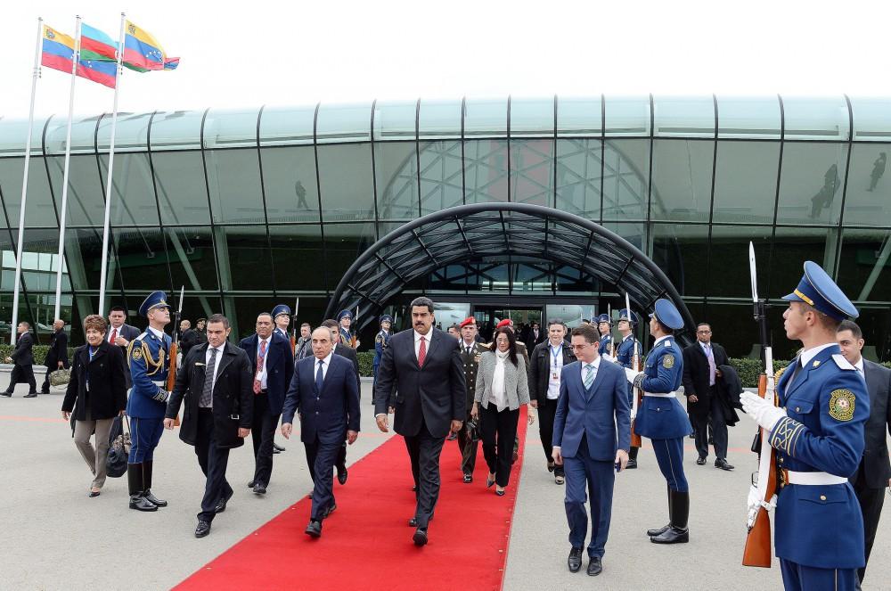 Venezuelan president completes visit to Azerbaijan