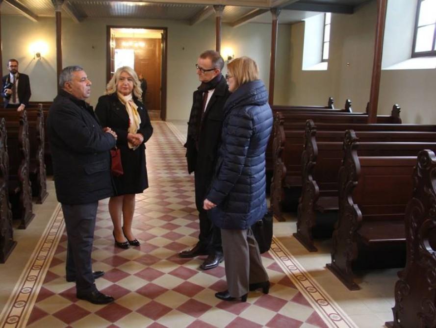 German envoy visits Lutheran Church in Shamkir [PHOTO]