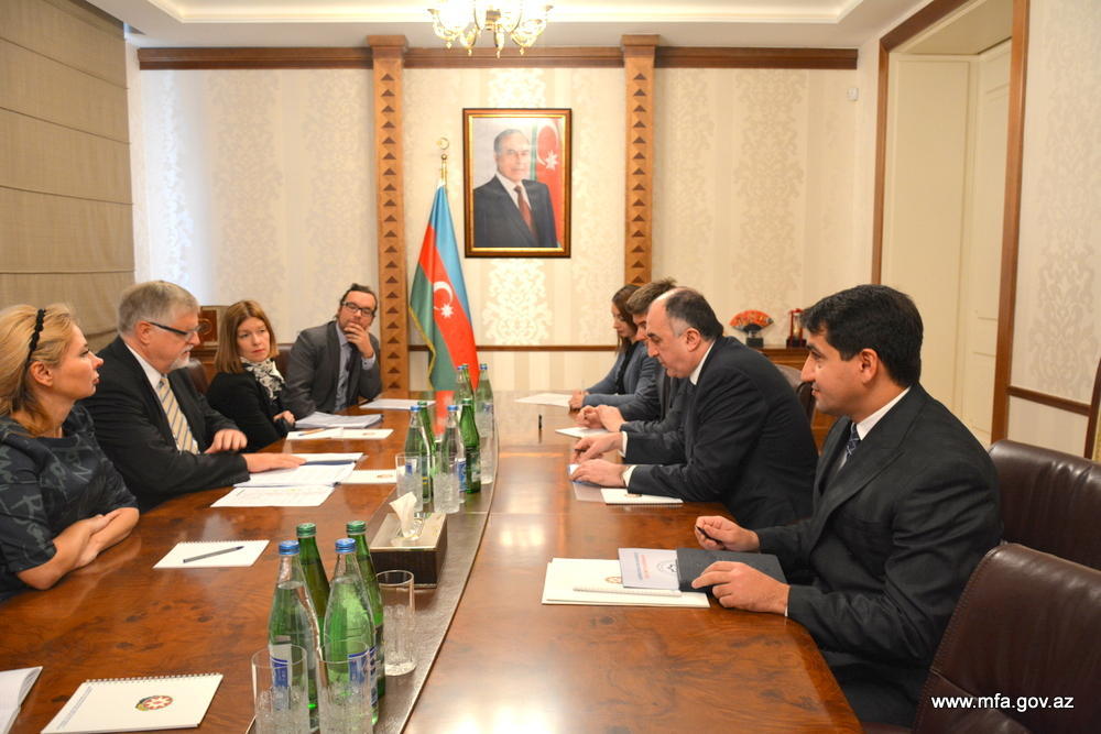 Azerbaijani FM, EU rep discuss Karabakh conflict