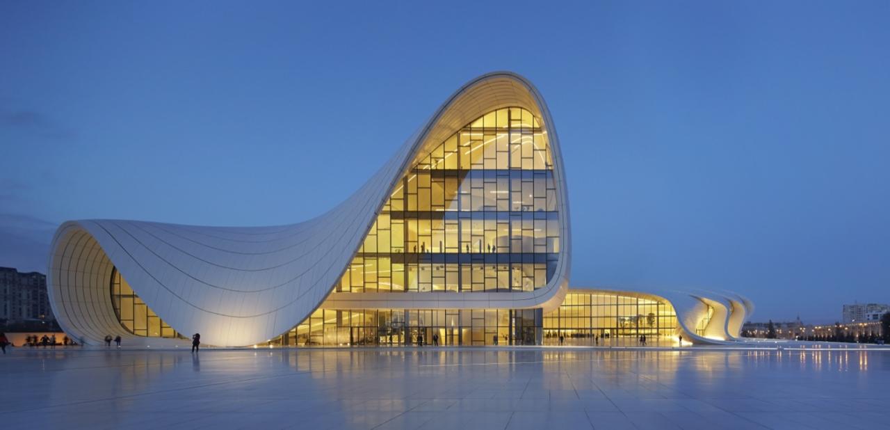 Famous works of Zaha Hadid seen from outer space [PHOTO] - Gallery Image