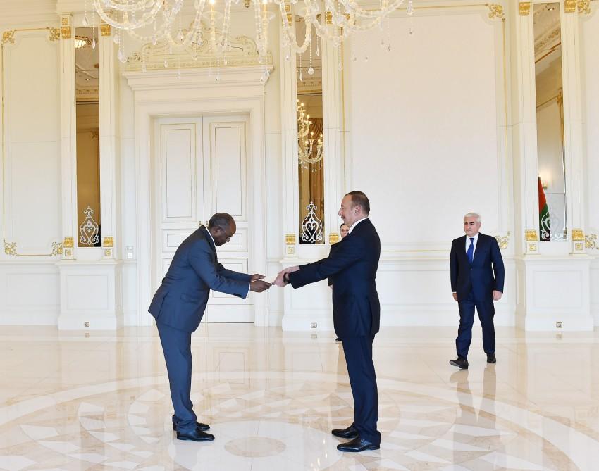 President Ilham Aliyev received credentials of Eritrean