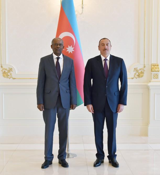 President Ilham Aliyev received credentials of Eritrean