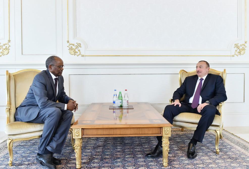 President Ilham Aliyev received credentials of Eritrean