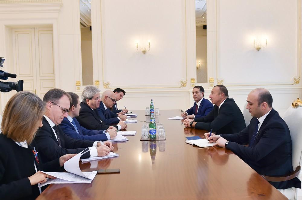 President Aliyev receives Italian FM [PHOTO]