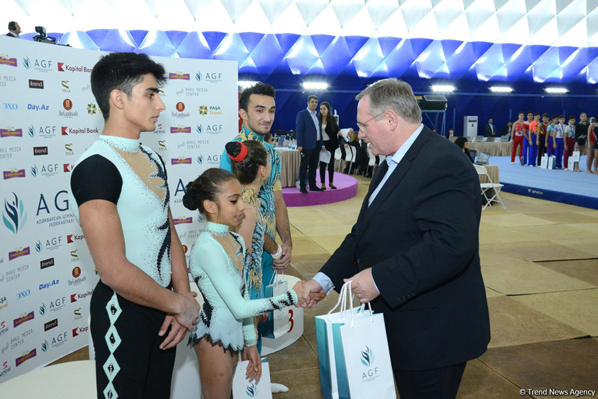 Baku acrobatic gymnastics championship ends, winners named [PHOTO]