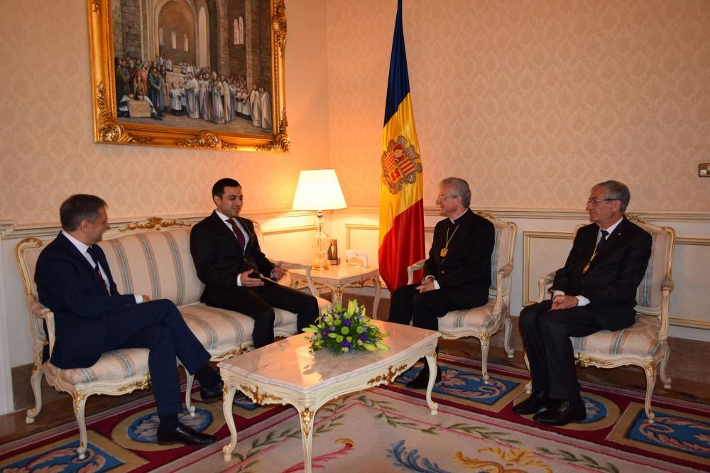 Azerbaijani Ambassador to Spain presents credentials to Co-Prince of Andorra [PHOTO]