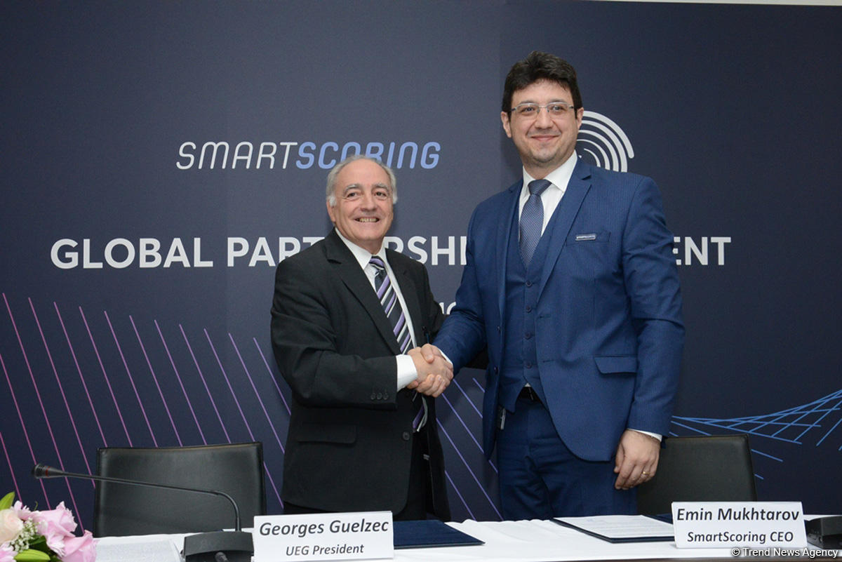 Azerbaijani SmartScoring and UEG sign new partnership deal [PHOTO]