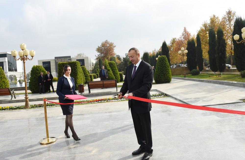 President Ilham Aliyev inaugurates Flag Museum in Beylagan [PHOTO]