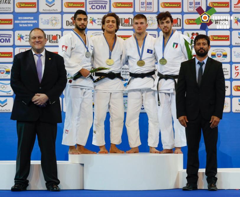 Azerbaijani U23 judo fighter crowned European champion