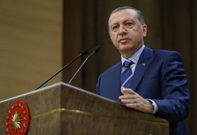 Erdogan says Turkey not to allow creation of new state in north of Syria