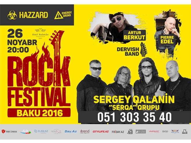 Don't miss first-ever Baku Rock Fest! [VIDEO]