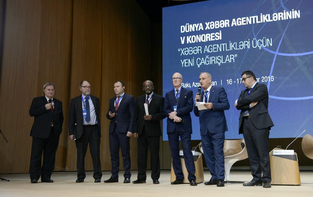 Azerbaijan takes on News Agencies World Congress presidency [UPDATE/ PHOTO]