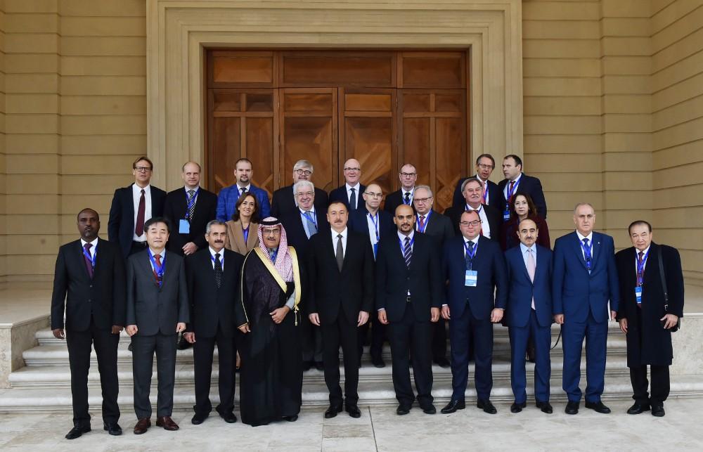 President Aliyev receives group of participants of 5th News Agencies World Congress [UPDATE/ PHOTO]