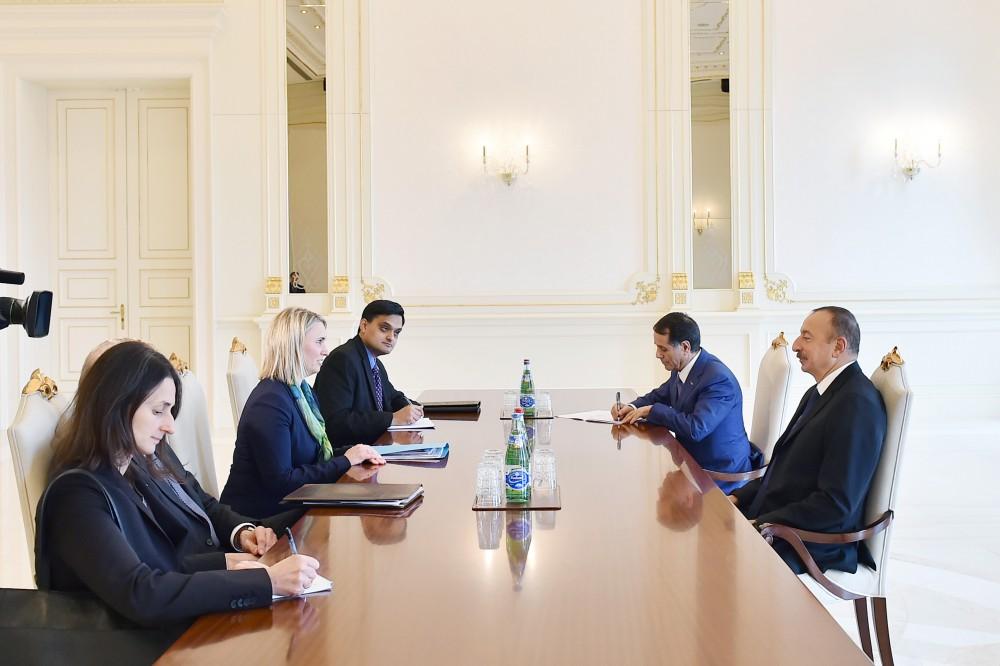 President Aliyev receives U.S. Deputy Assistant Secretary of State [UPDATE/ PHOTO]