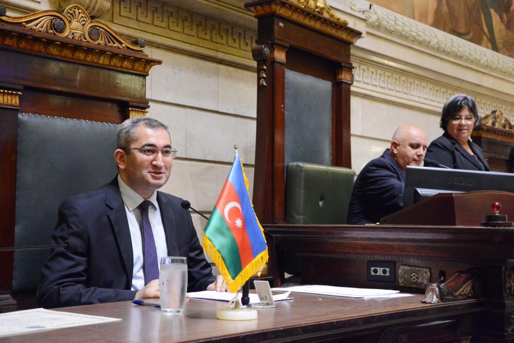 Azerbaijani ambassador receives diploma of Honorary Citizen of Rio de Janeiro [PHOTO]