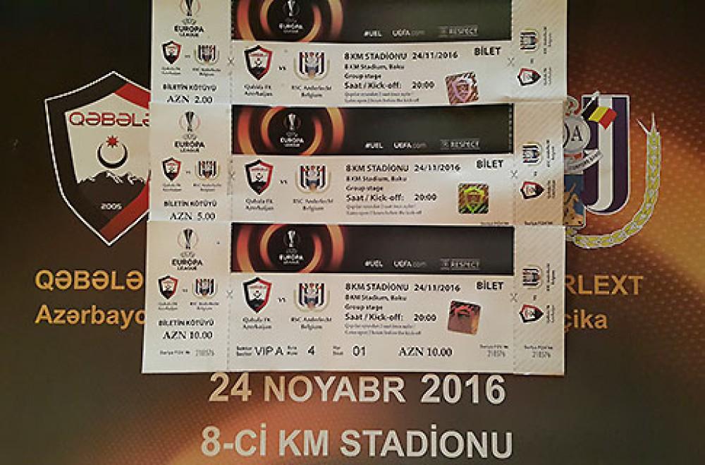 FC Qabala vs Anderlecht match tickets go on sale