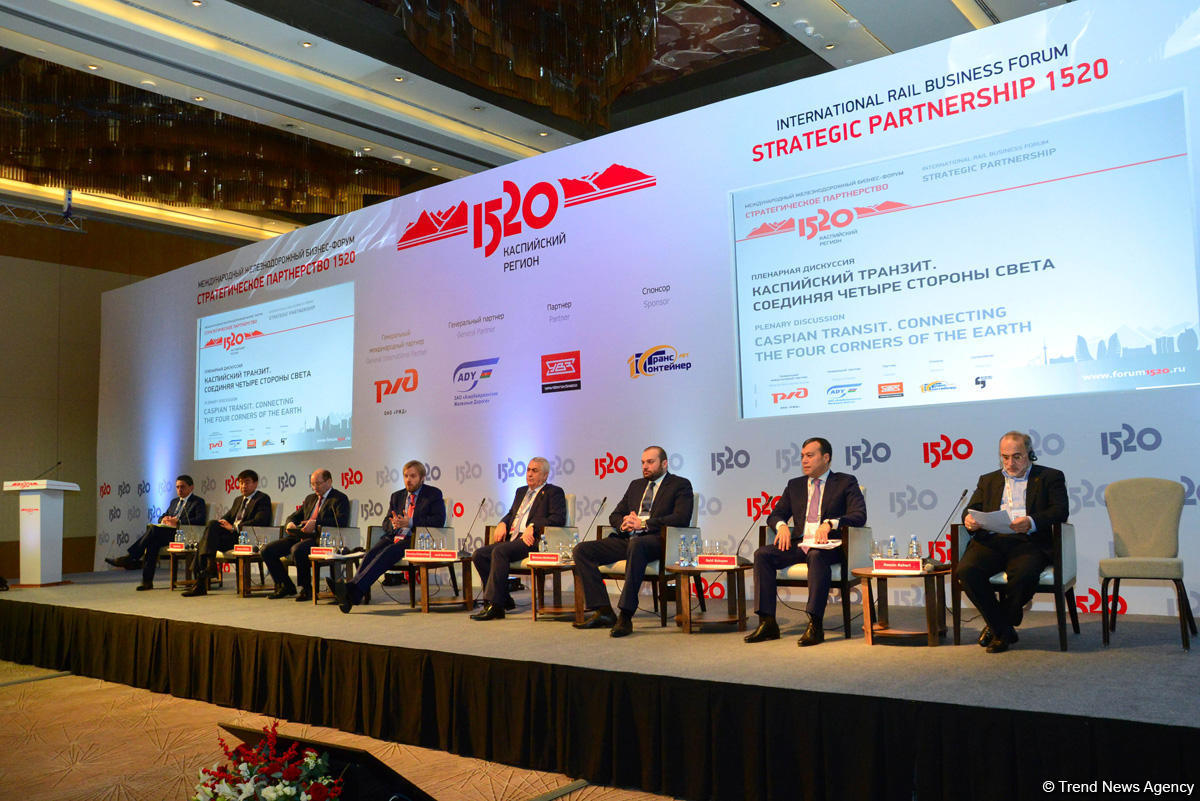 Int’l Rail Business Forum opens in Baku [UPDATE / PHOTO]