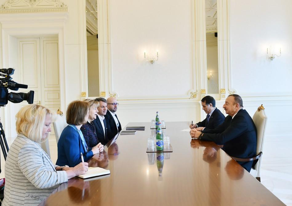President Aliyev receives Prime Ministerial Trade Envoy [UPDATE/ PHOTO]