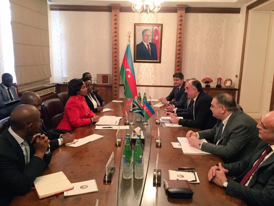 Azerbaijan, South Africa eye boosting bilateral ties [UPDATE]
