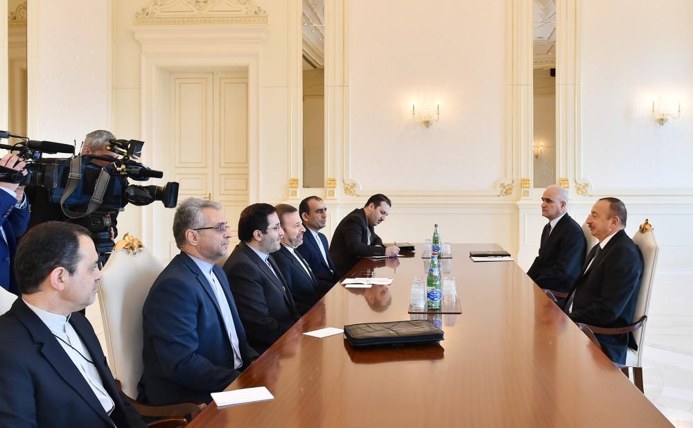 President Aliyev receives Iranian delegation [PHOTO/UPDATE]