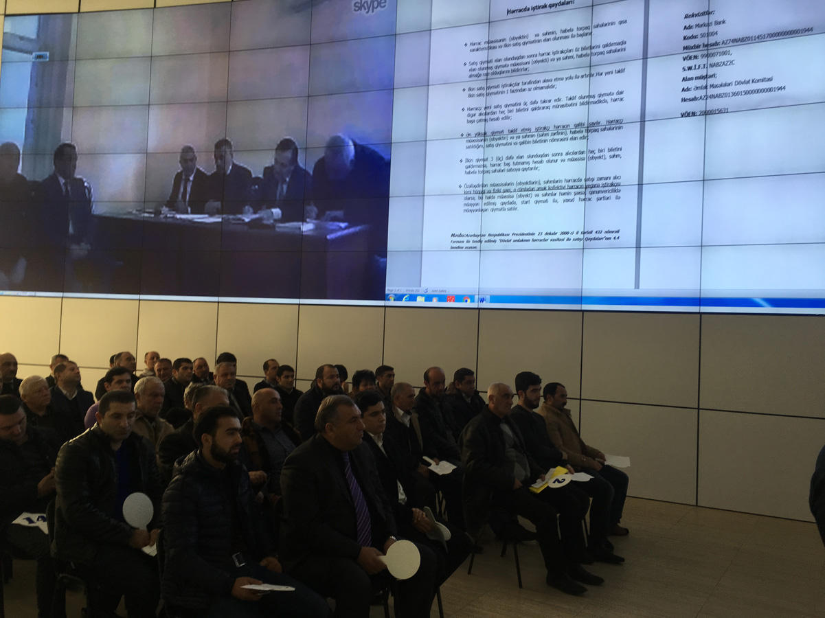 Almost 20 state objects privatized in Azerbaijan