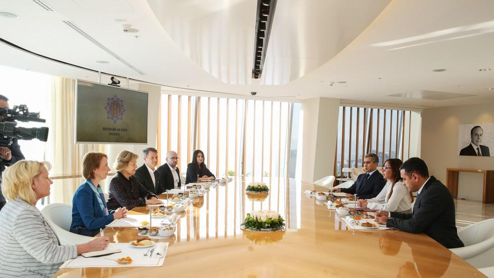 Azerbaijan`s First Lady meets with British Prime Ministerial Trade Envoy [PHOTO]