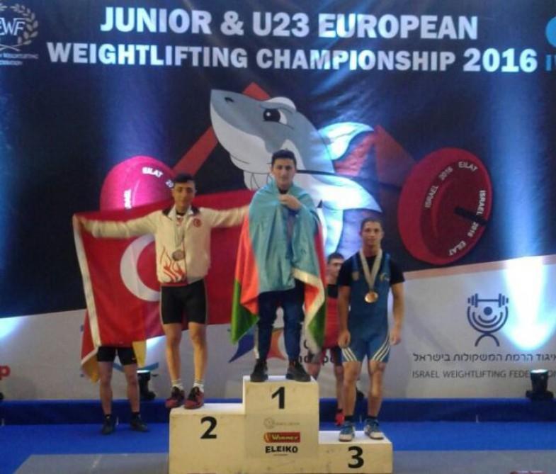 National weightlifter claims European bronze