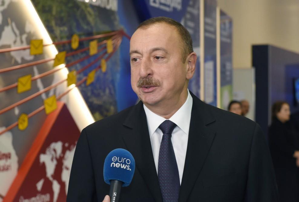President Aliyev: Azerbaijan one of region’s leading countries with respect to ICT development [VIDEO]