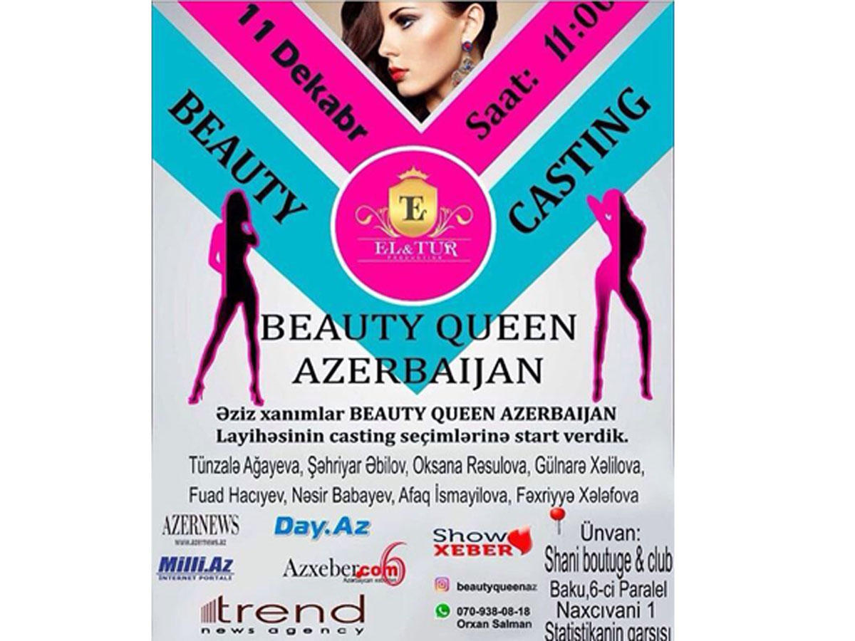 Hurry up to be Beauty Queen of Azerbaijan! [VIDEO]
