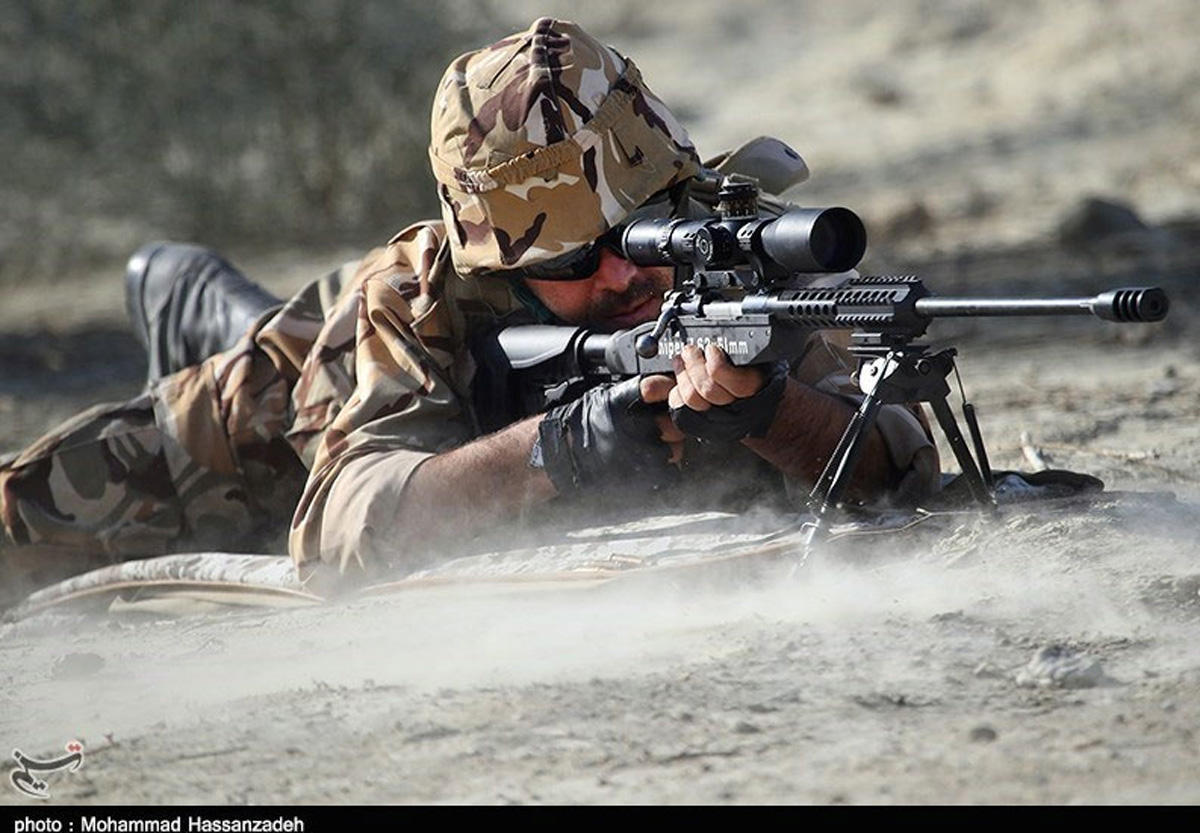 Iranian Army show updated sniper rifles