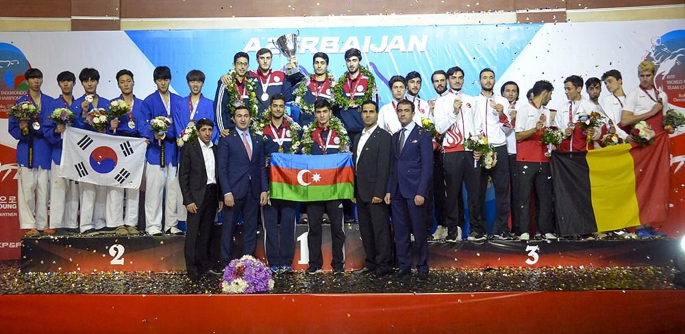 Azerbaijan, China retain titles at World Taekwondo Team Championships [PHOTO]