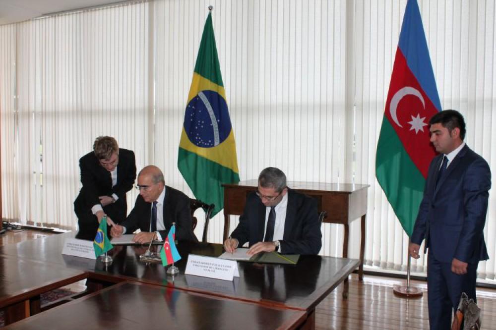 Azerbaijan, Brazil sign MoU on trade, investment cooperation