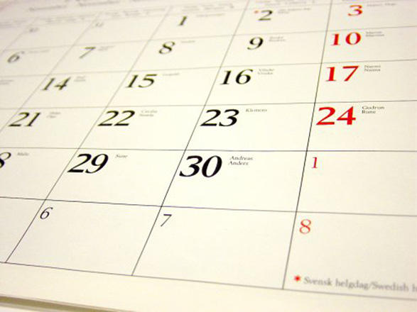 Non-working days for 2017 announced
