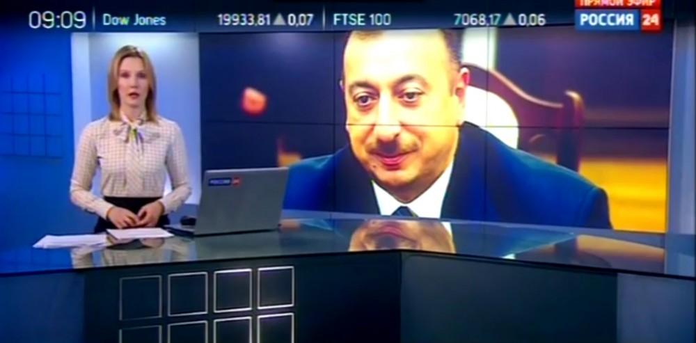 Rossiya-24 news channel airs program on President of Azerbaijan