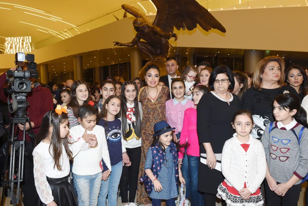 Leyla Aliyeva attends Art Doll exhibition at Heydar AliyevCenter [PHOTO]